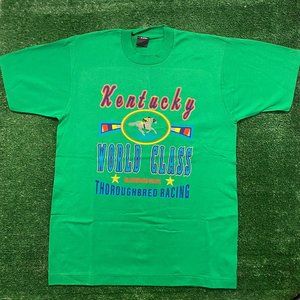 Kentucky Derby Racing Vintage 90s Single Stitch T-Shirt